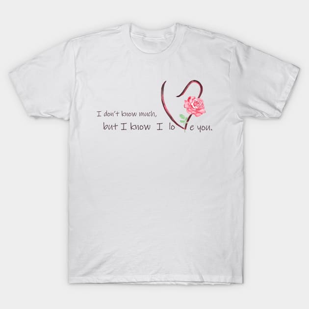 valentine's day T-Shirt by colorandcolor